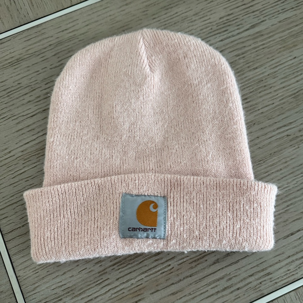 Carhartt Kids Light Pink Knit Hat